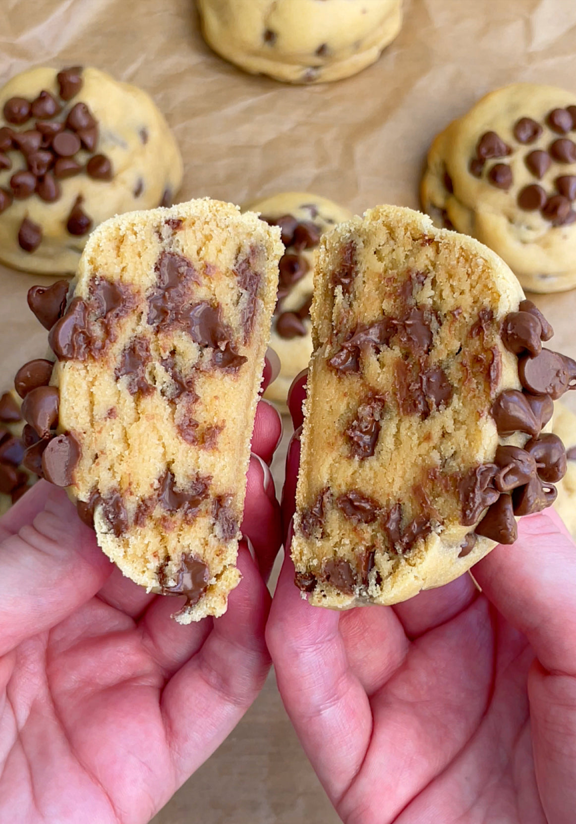 Original Milk Choc Chip NYC Chunks & Cream Cookie